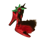 Virtual burlesque class with Red Hot Annie teaching seductive dance moves and confidence techniques online